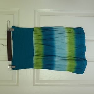 Maurices Blue & Green Sleeveless Top Size - Small NWOT